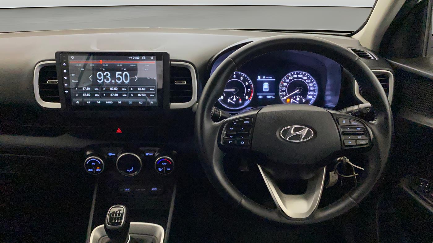 2022 Hyundai VENUE SX 1.0 TURBO IMT, Petrol, Manual, 78,722 km, Steering Wheel Close Up