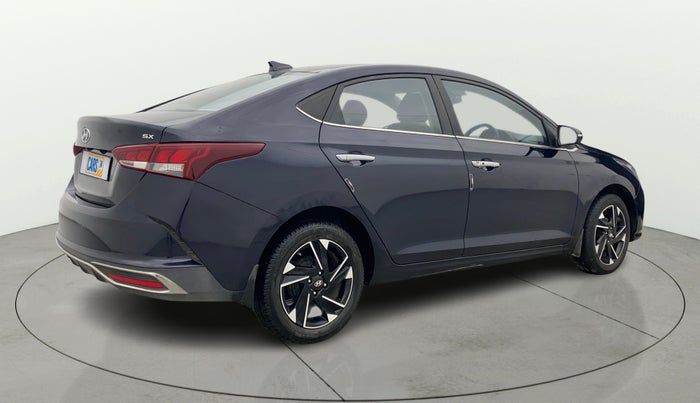 2021 Hyundai Verna SX (O)1.5 VTVT, Petrol, Manual, 43,148 km, Right Back Diagonal