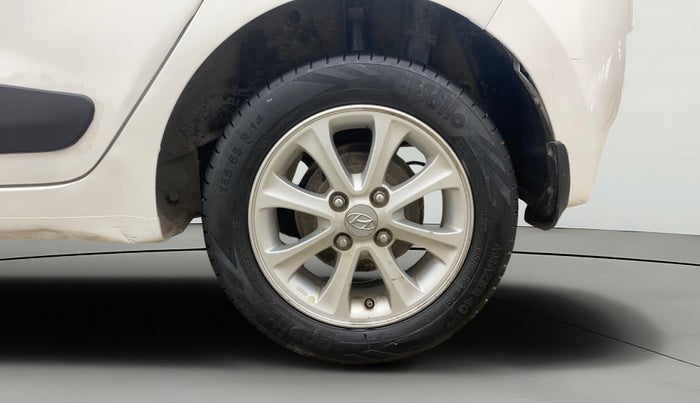 2014 Hyundai Grand i10 ASTA AT 1.2 KAPPA VTVT, Petrol, Automatic, 98,997 km, Left Rear Wheel