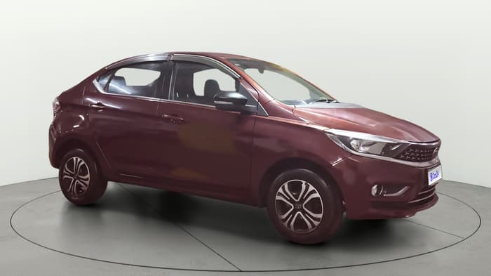 2023 Tata TIGOR XZ PLUS CNG, CNG, Manual, 68,535 km, Right Front Diagonal