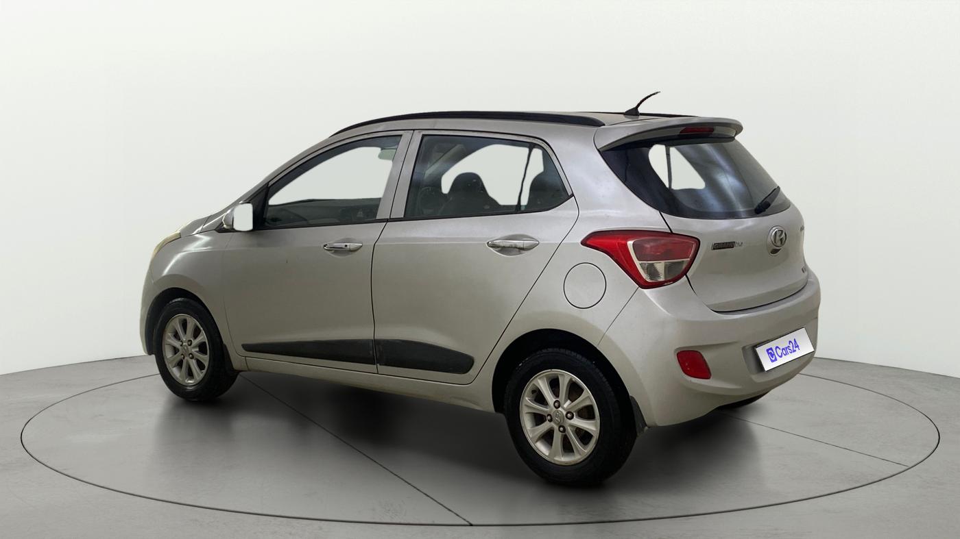 2014 Hyundai Grand i10 ASTA 1.2 KAPPA VTVT, Petrol, Manual, 55,312 km, Left Back Diagonal