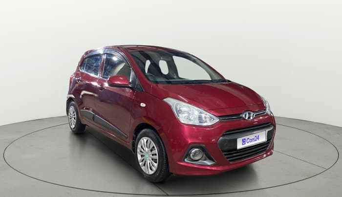 2015 Hyundai Grand i10 MAGNA 1.2 KAPPA VTVT, Petrol, Manual, 88,546 km, Right Front Diagonal