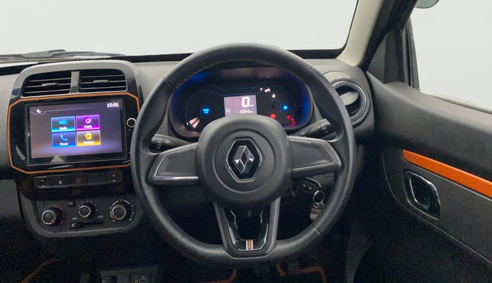 2022 Renault Kwid CLIMBER AMT 1.0, Petrol, Automatic, 20,835 km, Steering Wheel Close Up