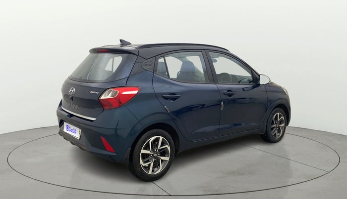 2019 Hyundai GRAND I10 NIOS SPORTZ 1.2 KAPPA VTVT DUAL TONE, Petrol, Manual, 42,367 km, Right Back Diagonal