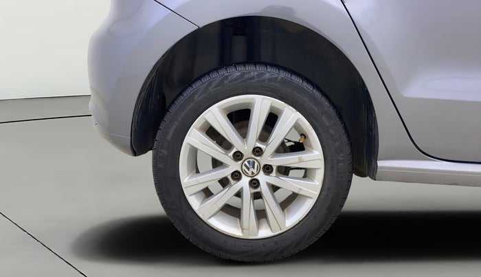 2014 Volkswagen Polo HIGHLINE1.2L, Petrol, Manual, 90,357 km, Right Rear Wheel