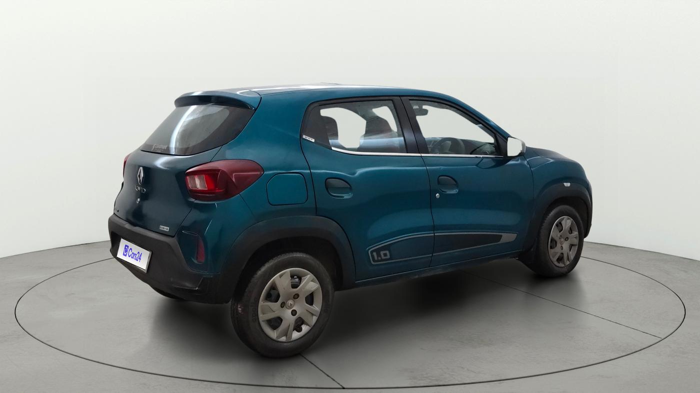 2020 Renault Kwid RXT 1.0 AMT (O), Petrol, Automatic, 18,918 km, Right Back Diagonal