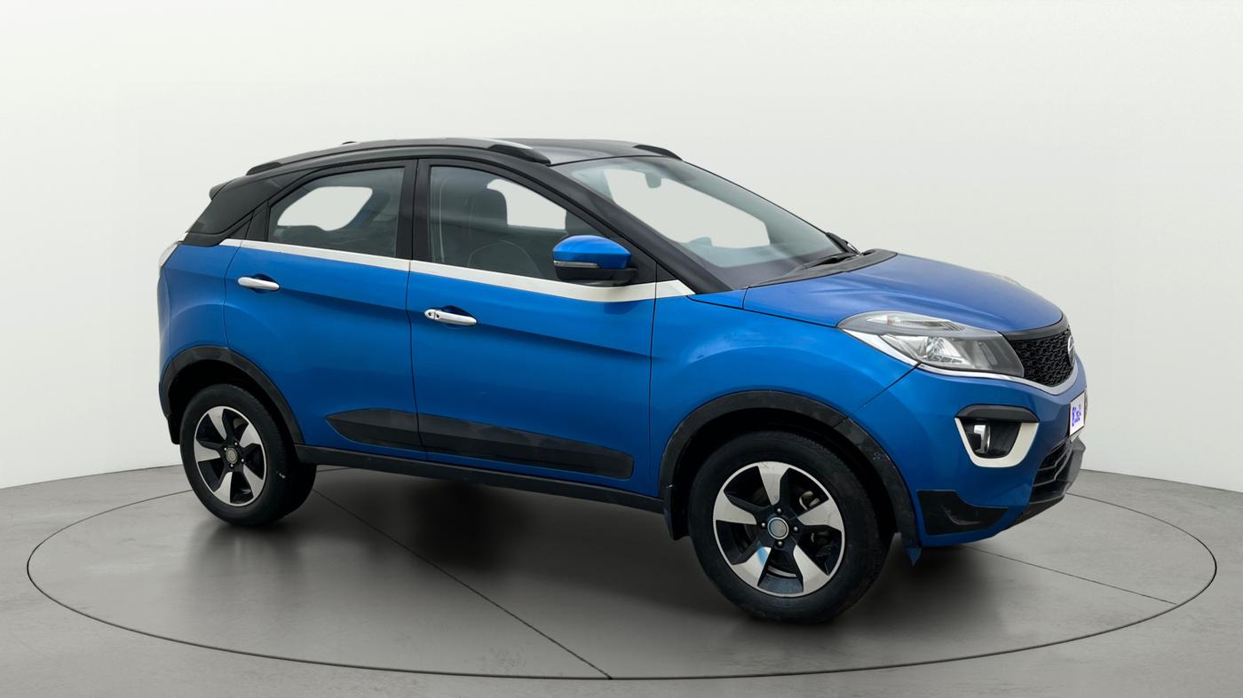 2019 Tata NEXON XZA PLUS PETROL, Petrol, Automatic, 48,542 km, Right Front Diagonal