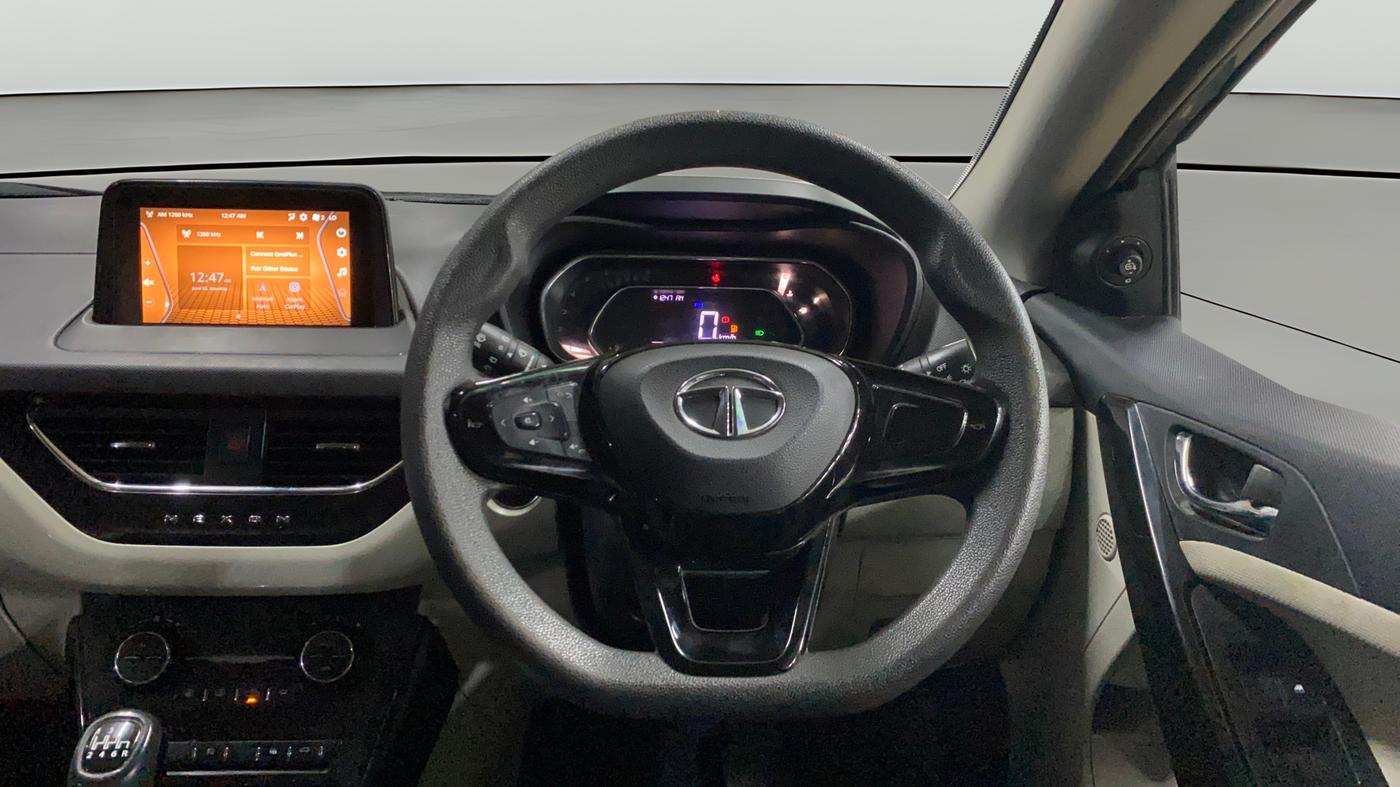 2021 Tata NEXON XZ PLUS PETROL, Petrol, Manual, 37,725 km, Steering Wheel Close Up