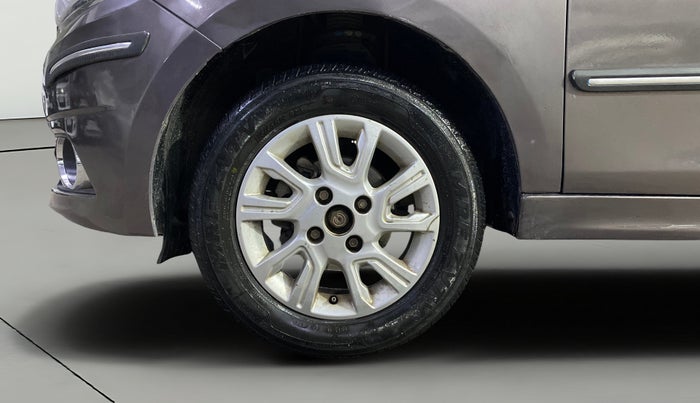 2016 Tata Tiago XZ PETROL, Petrol, Manual, 11,278 km, Left Front Wheel