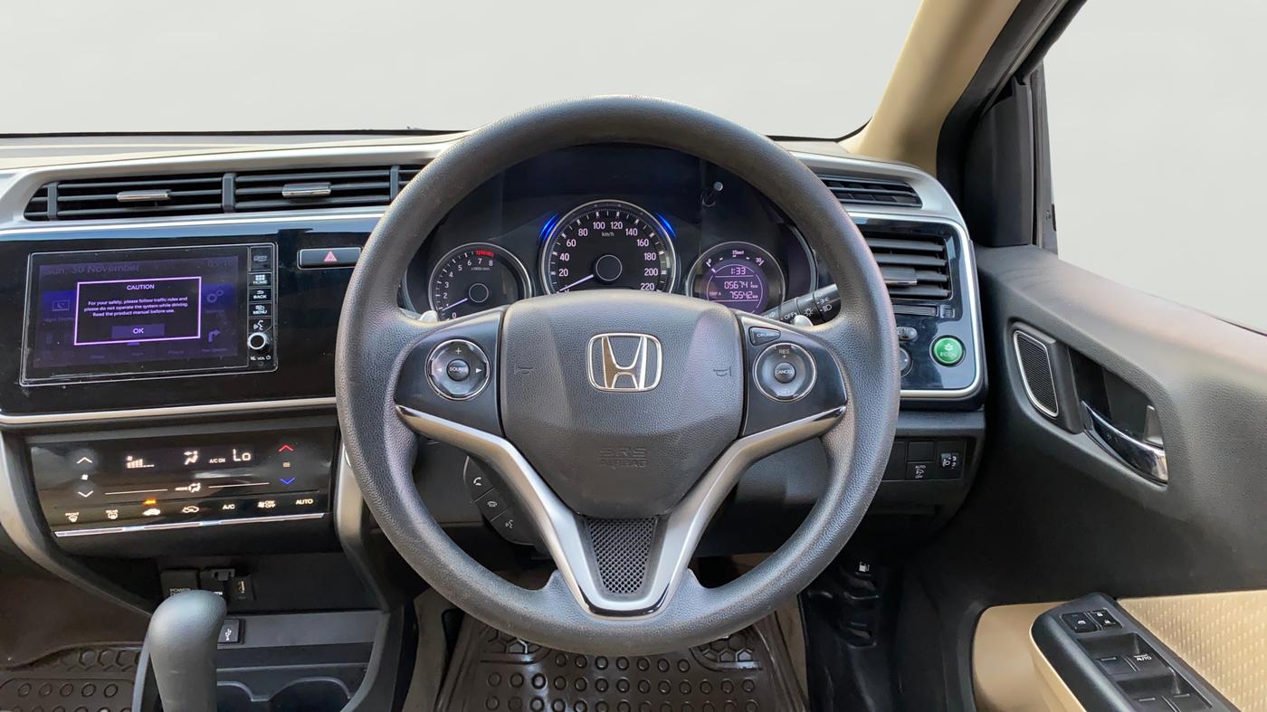 2017 Honda City 1.5L I-VTE V CVT, Petrol, Automatic, 56,822 km, Steering Wheel Close Up