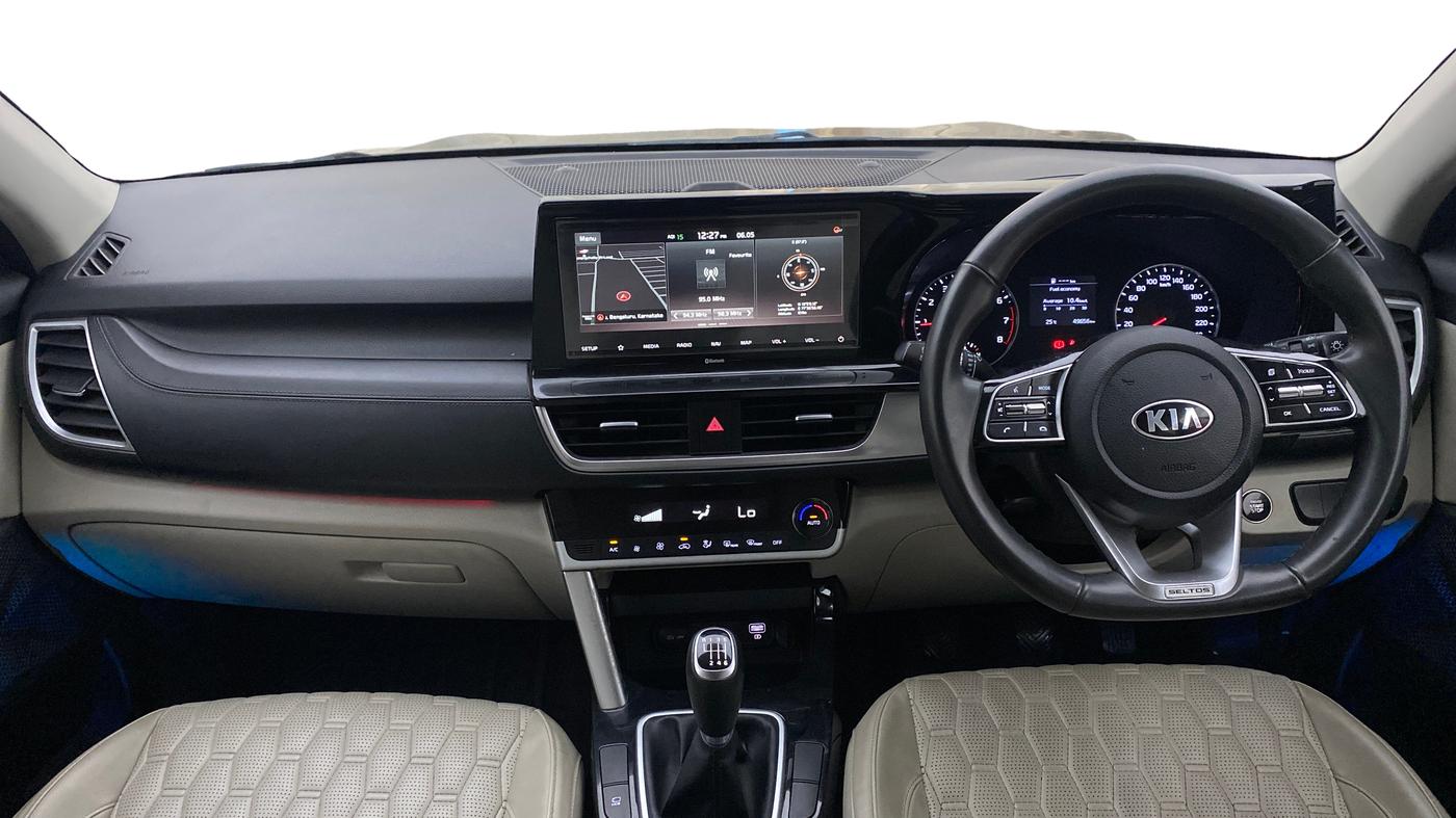 2021 KIA SELTOS HTX 1.5 PETROL, Petrol, Manual, 49,623 km, Dashboard