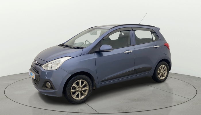 2015 Hyundai Grand i10 ASTA (O) 1.2 KAPPA VTVT, Petrol, Manual, 68,680 km, Left Front Diagonal