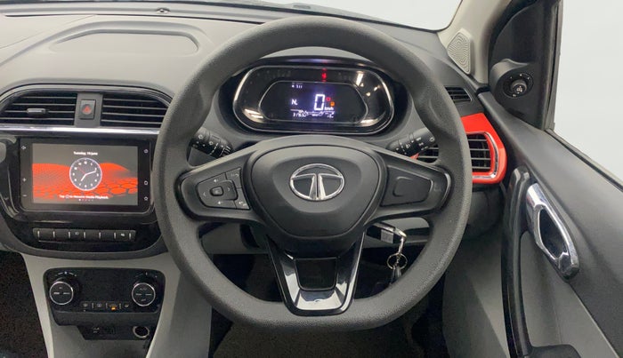 2020 Tata Tiago XZA PLUS DUAL TONE PETROL, Petrol, Automatic, 31,718 km, Steering Wheel Close Up