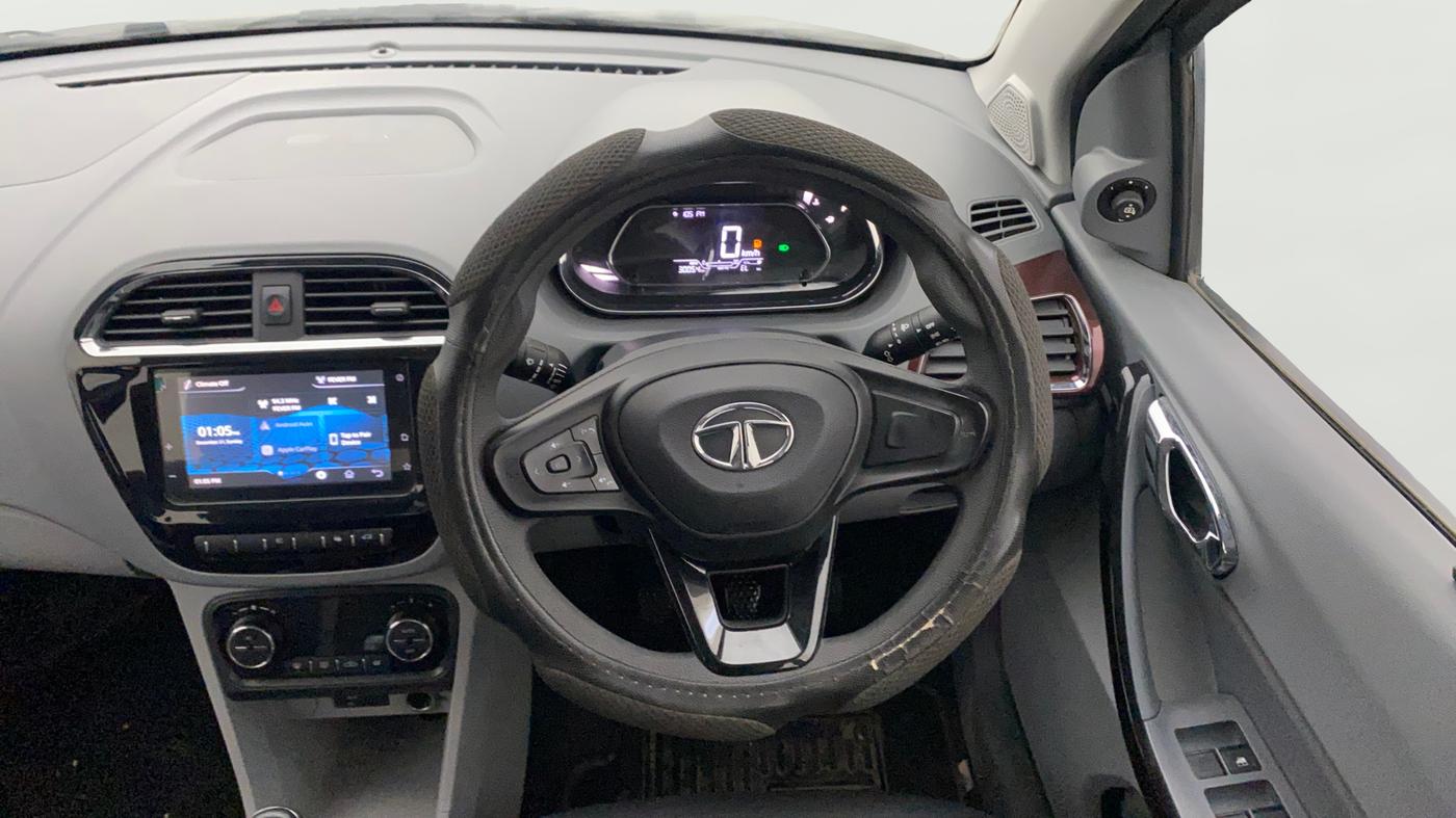 2020 Tata TIGOR XZ PLUS PETROL, Petrol, Manual, 30,031 km, Steering Wheel Close Up