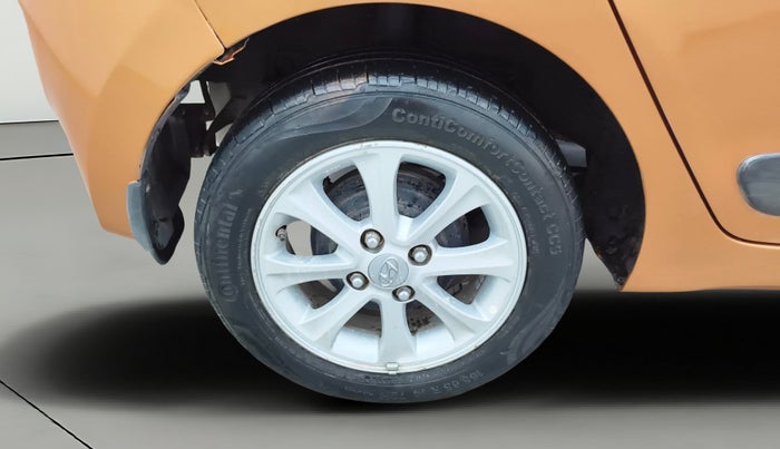 2014 Hyundai Grand i10 ASTA AT 1.2 KAPPA VTVT, Petrol, Automatic, 70,217 km, Right Rear Wheel