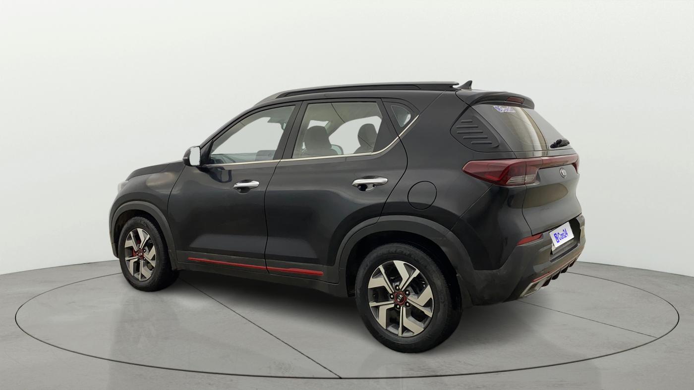 2020 KIA SONET GTX PLUS 1.0 DCT, Petrol, Automatic, 87,545 km, Left Back Diagonal