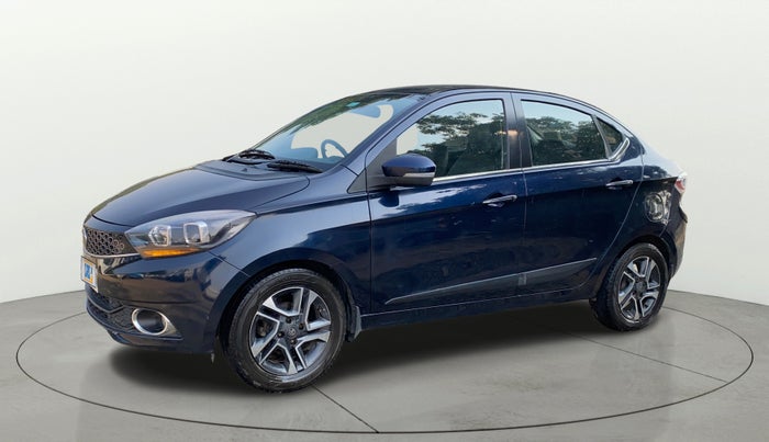 2019 Tata TIGOR XZ PLUS PETROL, CNG, Manual, 1,40,384 km, Left Front Diagonal