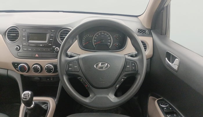 2016 Hyundai Grand i10 SPORTZ 1.2 KAPPA VTVT, Petrol, Manual, 84,427 km, Steering Wheel Close Up