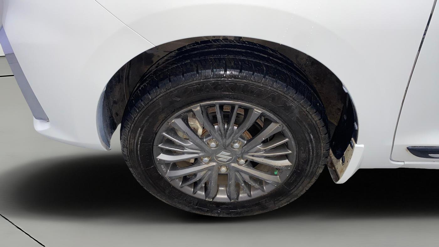 2020 Maruti Ertiga ZXI+ SHVS, Petrol, Manual, 1,28,059 km, Left Front Wheel