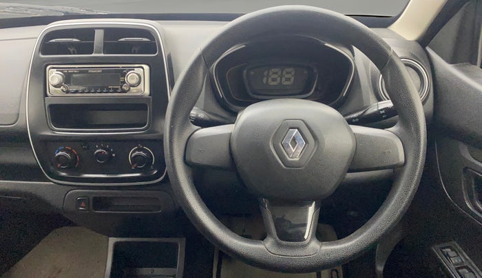 2017 Renault Kwid RXL, Petrol, Manual, 33,828 km, Steering Wheel Close Up