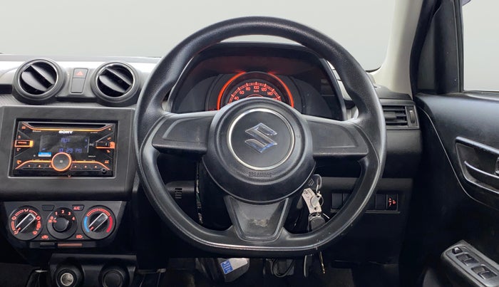 2018 Maruti Swift LXI, Petrol, Manual, 38,898 km, Steering Wheel Close Up