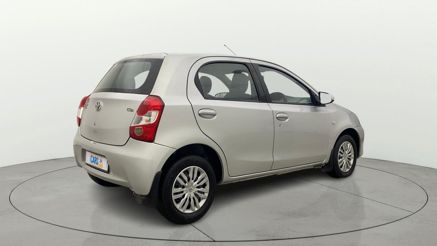 2013 Toyota Etios Liva GD, Diesel, Manual, 73,545 km, Right Back Diagonal