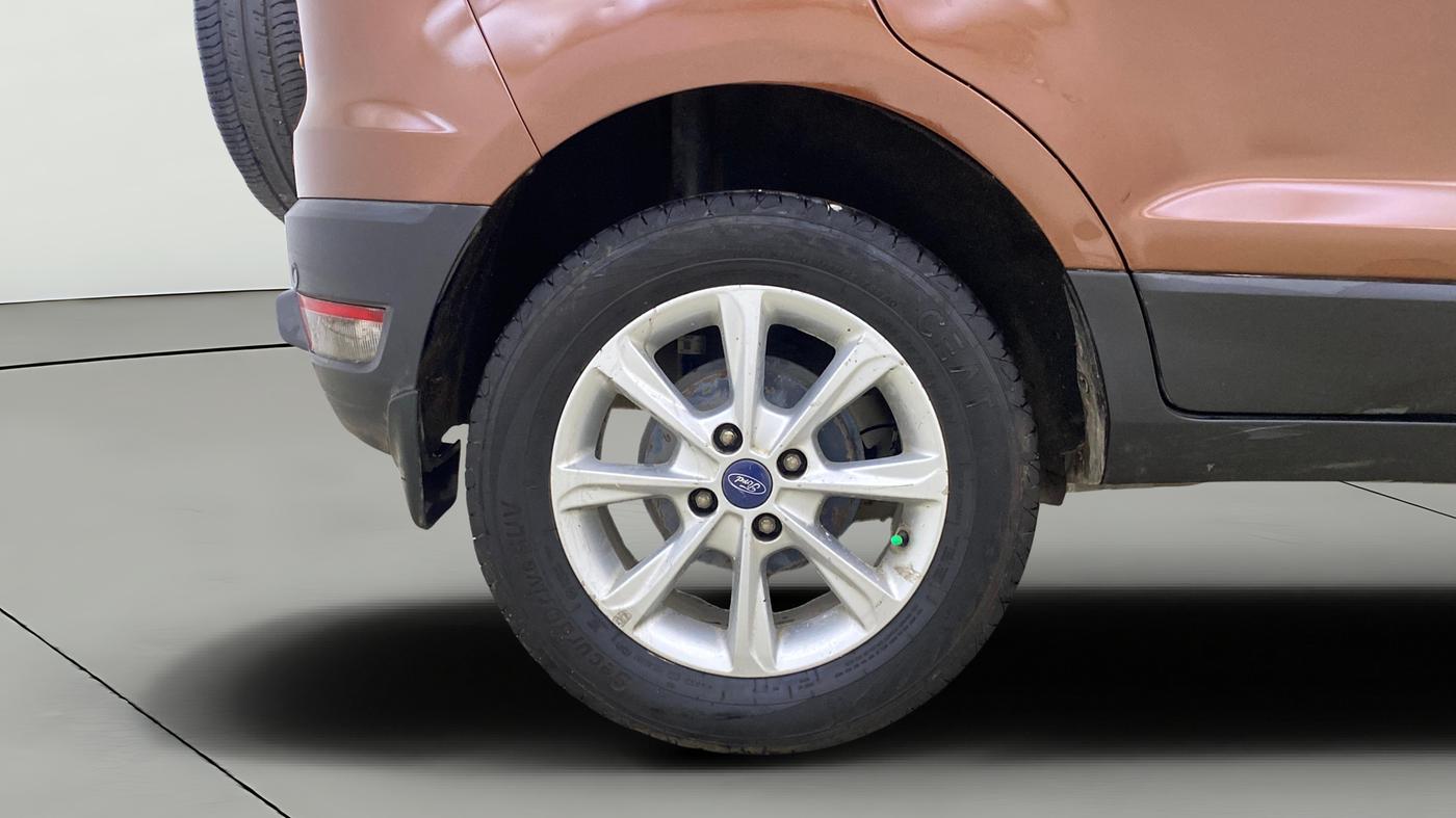 2019 Ford Ecosport TITANIUM 1.5L DIESEL, Diesel, Manual, 1,09,199 km, Right Rear Wheel