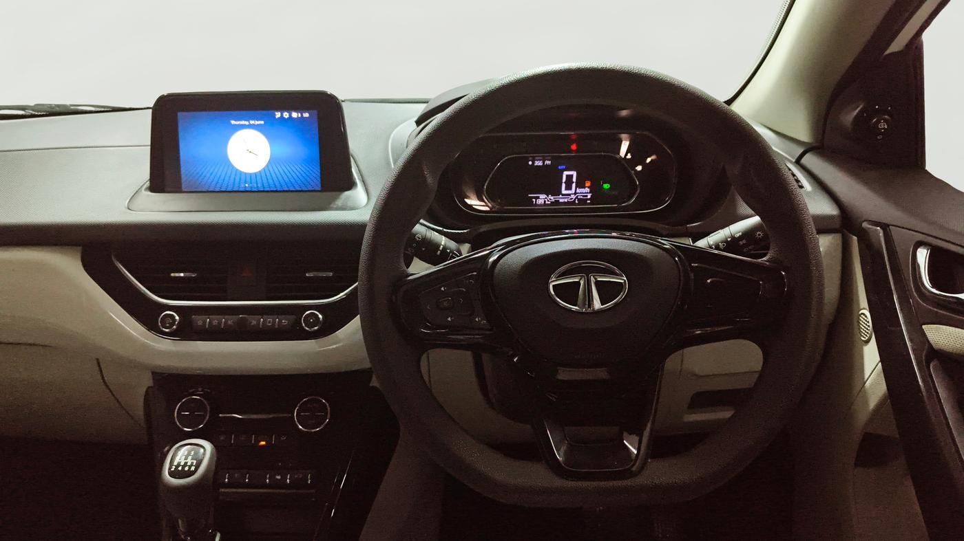 2020 Tata NEXON XZ PLUS PETROL, Petrol, Manual, 71,389 km, Steering Wheel Close Up