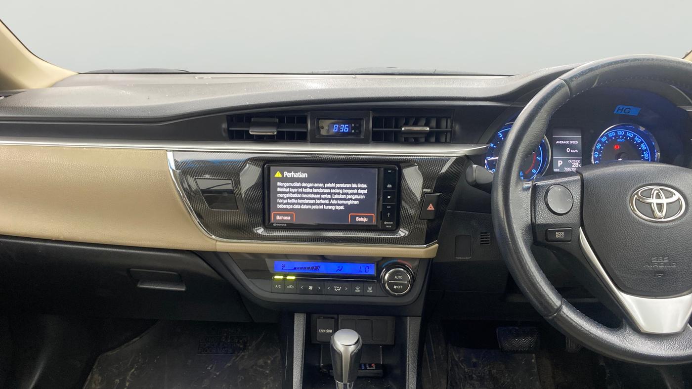 2014 Toyota Corolla Altis VL CVT PETROL, Petrol, Automatic, 78,576 km, Air Conditioner