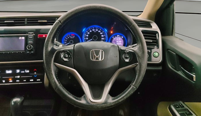 2014 Honda City 1.5L I-VTEC VX CVT, Petrol, Automatic, 1,46,790 km, Steering Wheel Close Up