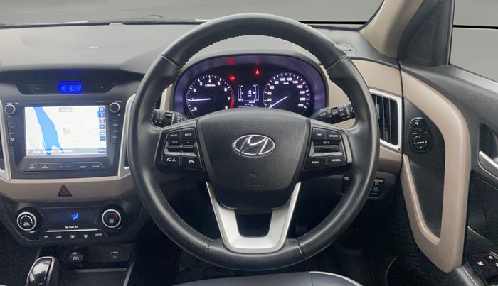 2018 Hyundai Creta SX AT 1.6 PETROL, Petrol, Automatic, 53,954 km, Steering Wheel Close Up
