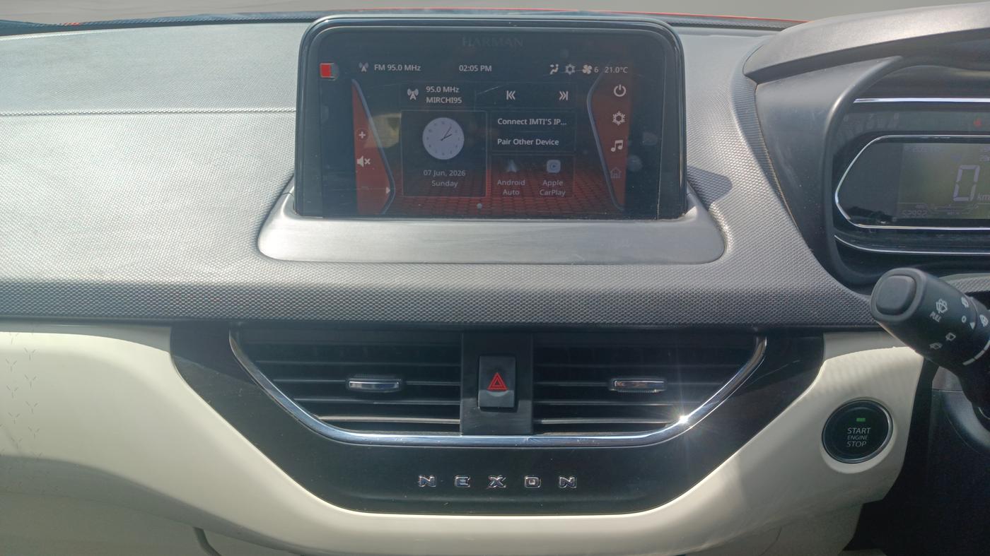 2021 Tata NEXON XZ PLUS PETROL SUNROOF, Petrol, Manual, 52,992 km, Air Conditioner