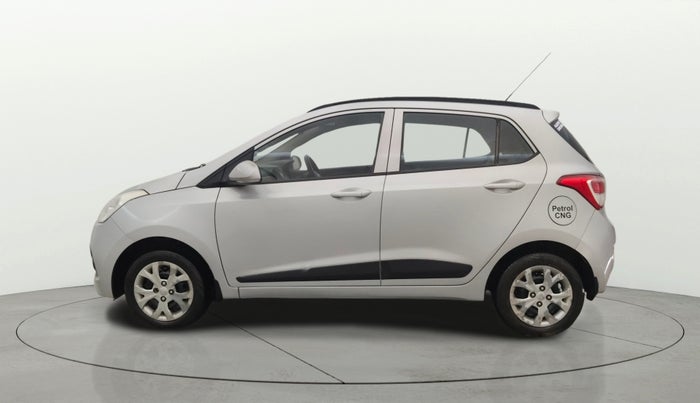 2016 Hyundai Grand i10 SPORTZ 1.2 KAPPA VTVT, CNG, Manual, 80,145 km, Left Side