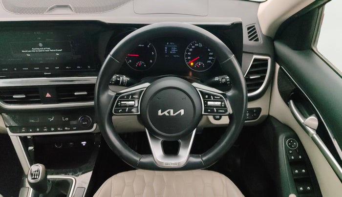 2021 KIA SELTOS HTX 1.5 DIESEL, Diesel, Manual, 70,264 km, Steering Wheel Close Up
