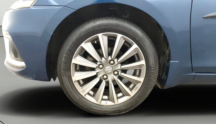 2020 Maruti Ciaz ALPHA  AT 1.5 SHVS PETROL, Petrol, Automatic, 81,801 km, Left Front Wheel