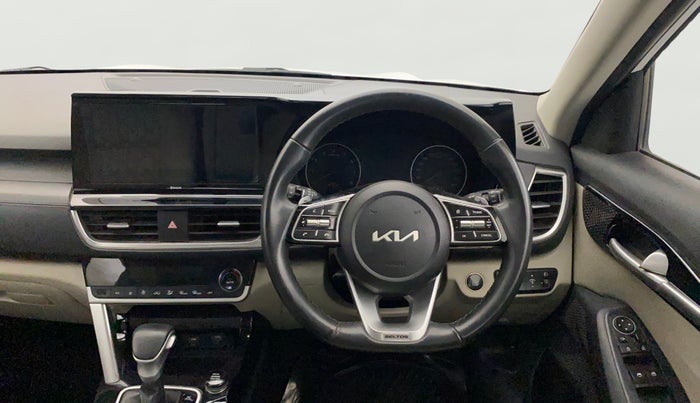 2023 KIA SELTOS  HTX IVT G, Petrol, Automatic, 45,390 km, Steering Wheel Close Up
