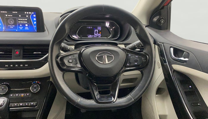 2021 Tata NEXON XZ PLUS SUNROOF PETROL DUAL TONE, Petrol, Manual, 52,481 km, Steering Wheel Close Up