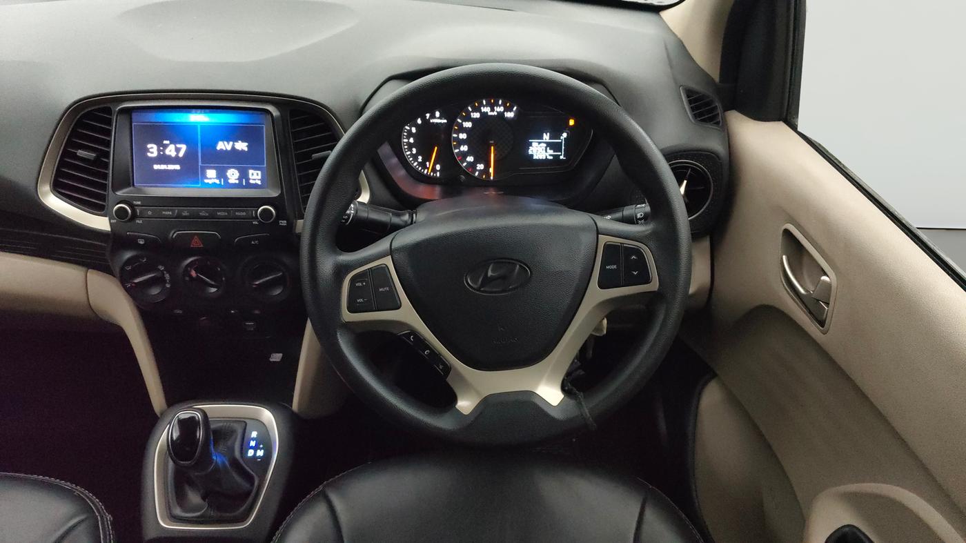 2019 Hyundai NEW SANTRO SPORTZ AMT, Petrol, Automatic, 32,897 km, Steering Wheel Close Up
