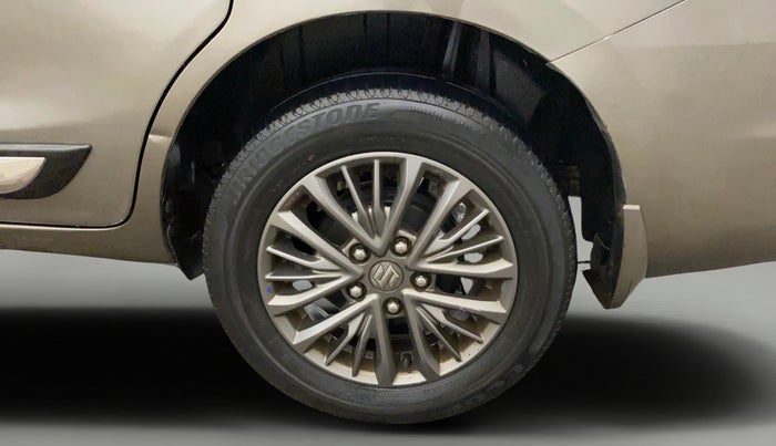 2019 Maruti Ertiga ZXI+ SHVS, Petrol, Manual, 40,869 km, Left Rear Wheel