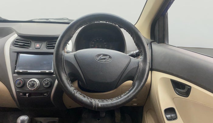 2017 Hyundai Eon ERA +, Petrol, Manual, 52,385 km, Steering Wheel Close Up