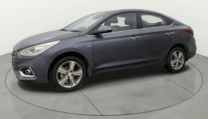 2019 Hyundai Verna 1.6 VTVT SX + AT, Petrol, Automatic, 77,323 km, Left Front Diagonal