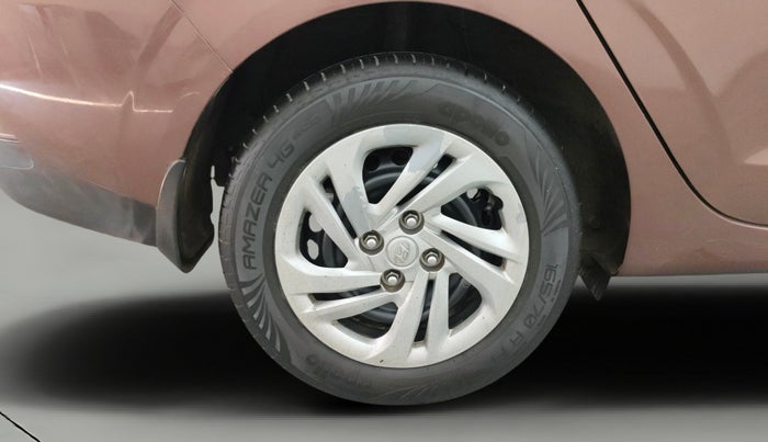 2022 Hyundai AURA S 1.2 CNG, CNG, Manual, 27,951 km, Right Rear Wheel