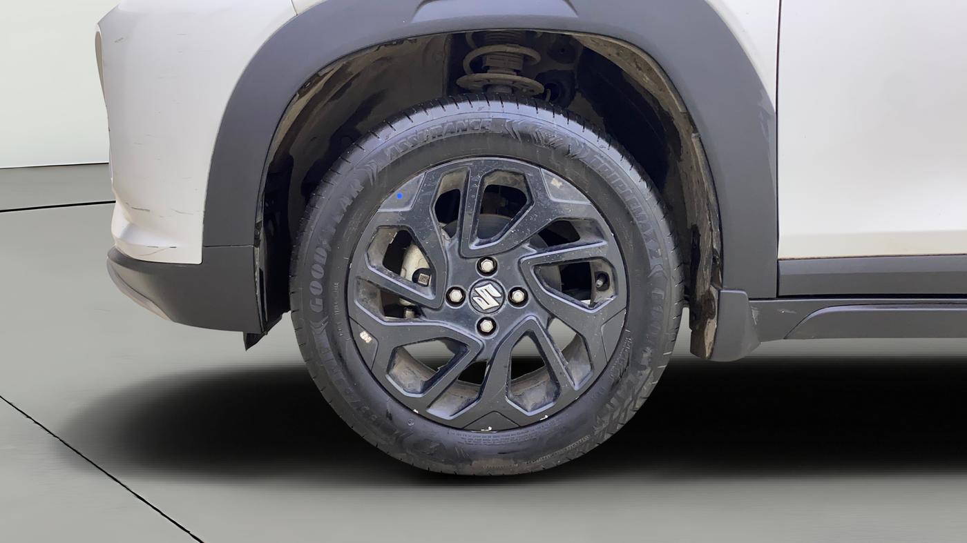 2023 Maruti FRONX DELTA PLUS 1.2MT, Petrol, Manual, 14,933 km, Left Front Wheel
