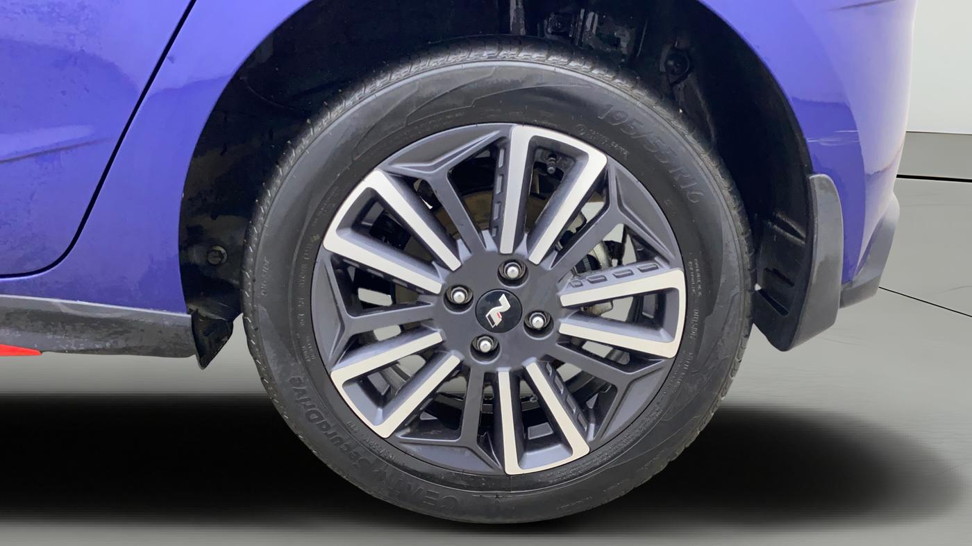 2021 Hyundai NEW I20 N LINE N6 1.0 TURBO GDI IMT, Petrol, Manual, 19,331 km, Left Rear Wheel