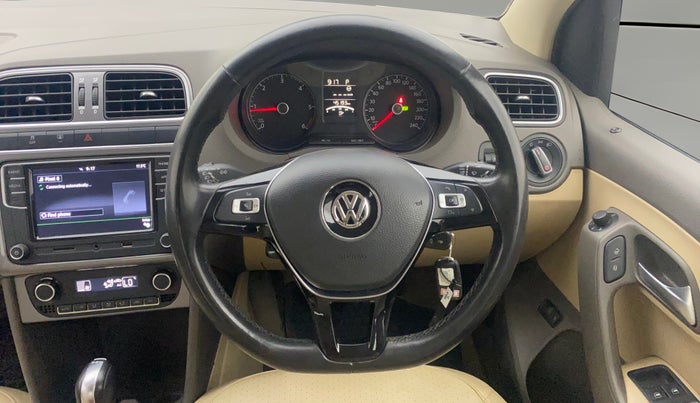 2019 Volkswagen Vento HIGHLINE 1.5 AT, Diesel, Automatic, 45,193 km, Steering Wheel Close Up
