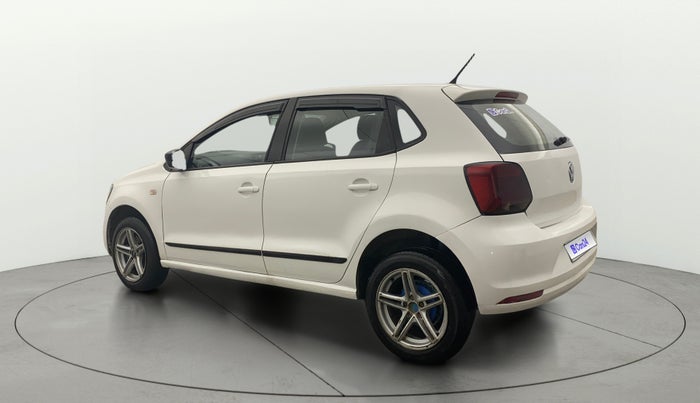 2015 Volkswagen Polo COMFORTLINE 1.2L, Petrol, Manual, 1,02,403 km, Left Back Diagonal