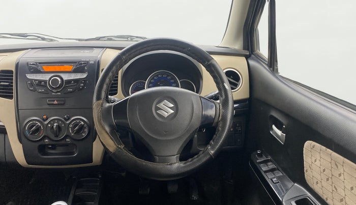 2018 Maruti Wagon R 1.0 VXI, Petrol, Manual, 33,086 km, Steering Wheel Close Up