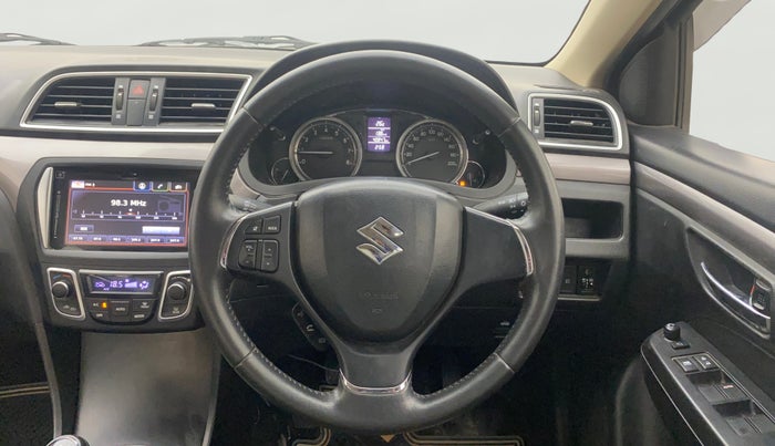 2018 Maruti Ciaz S 1.4 MT PETROL, Petrol, Manual, 40,821 km, Steering Wheel Close Up
