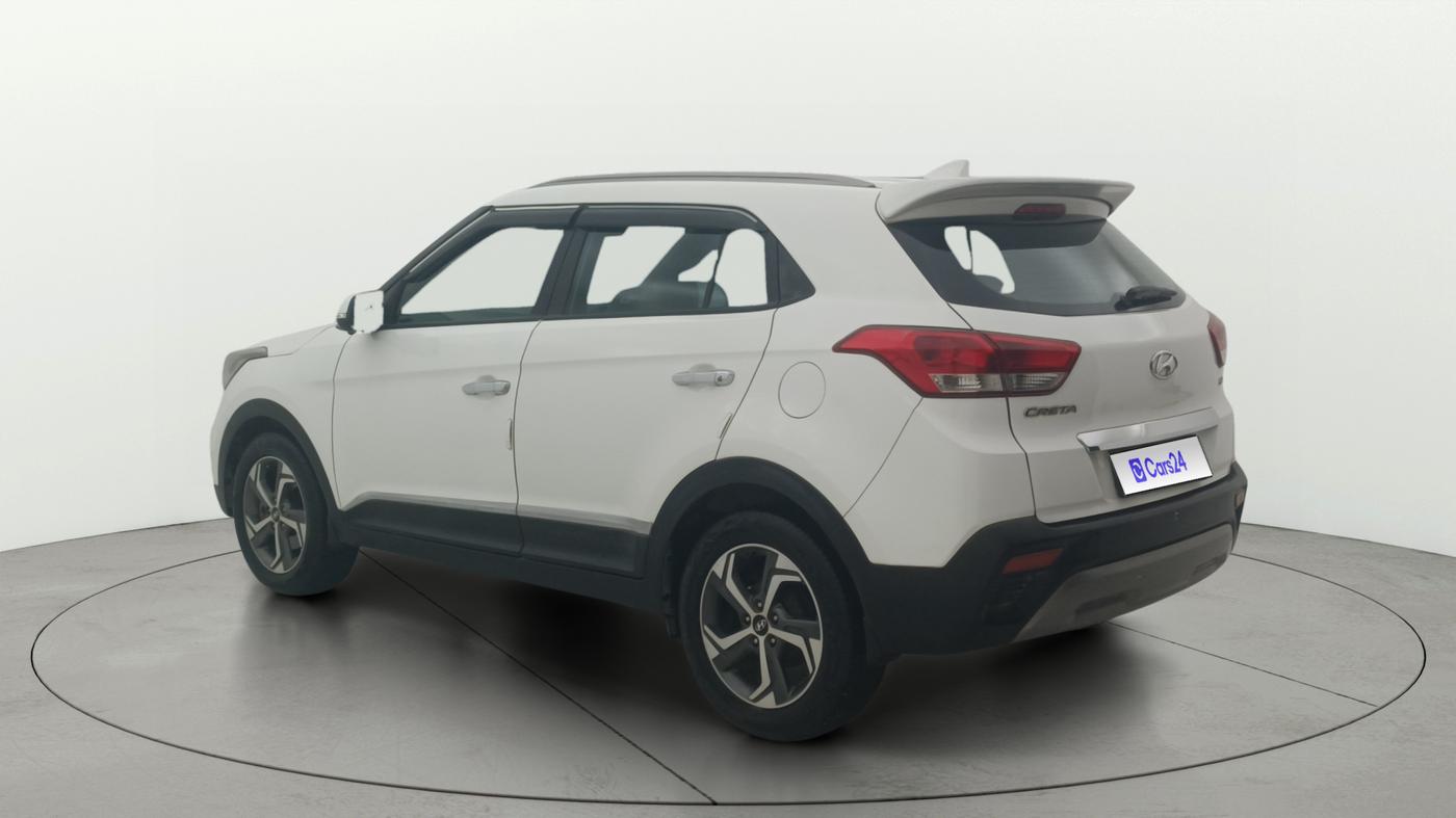 2018 Hyundai Creta SX AT 1.6 DIESEL, Diesel, Automatic, 1,27,141 km, Left Back Diagonal