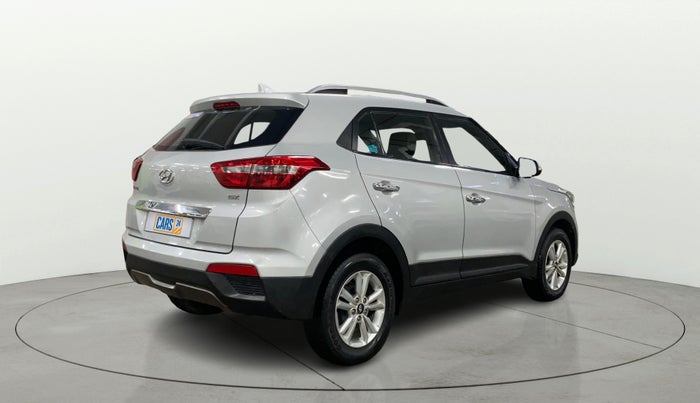 2016 Hyundai Creta SX PLUS 1.6 PETROL, Petrol, Manual, 60,320 km, Right Back Diagonal